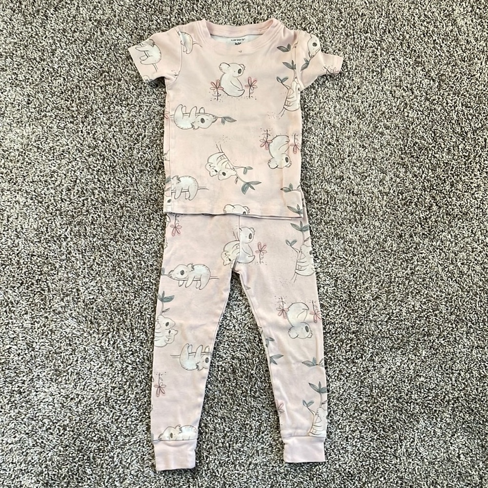 3T Girls Koala Carter’s Pajamas